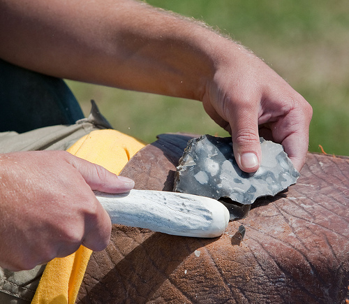 Flint Knapping Tools, Books, Stones, Etc.